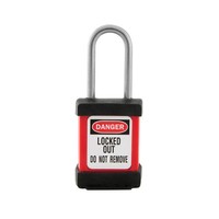 Zenex safety padlock red S33RED - S33KARED
