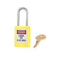 Zenex safety padlock yellow S33YLW - S33KAYLW