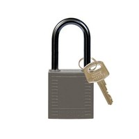 Nylon Kompakte Sicherheits-vorhängeschloss grau 814133
