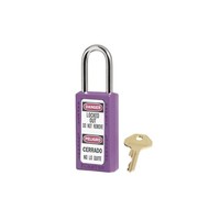 Zenex safety padlock purple 411PRP - 411KAPRP