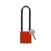 Nylon Kompakte Sicherheits-vorhängeschloss rot 8141246