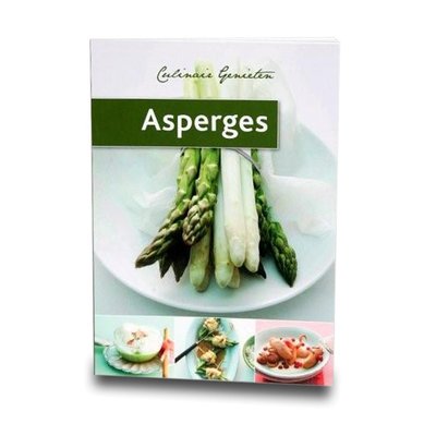 Asperges Culinair Genieten Paperback, 19x14 cm. Een verzameling van heerlijke recepten.