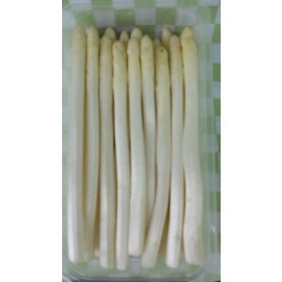 Vers geschilde asperges A-wit 700 gram verpakt