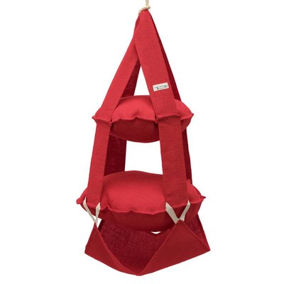 2p trapeze jute red