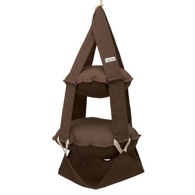 2p trapeze jute brown