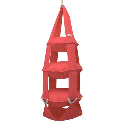 3k trapeze katoen rood