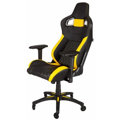 PC Corsair T1 RACE Gaming Chair - Black / Yellow