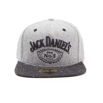 Merchandise Jack Daniel's - Logo - Snapback - Grijs