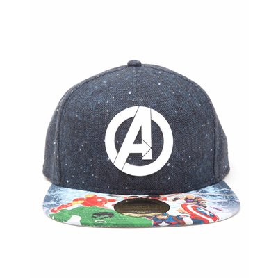 Merchandise Marvel - Avengers Logo Op Pet Met Avengers Print Er Op