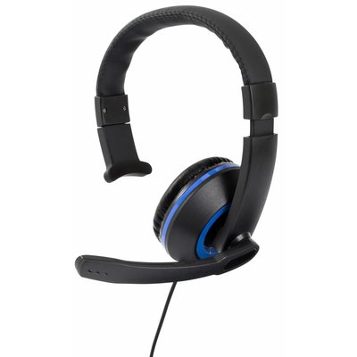 PS4 Gioteck, XH-50 Wired Mono Headset (Black / Blue)