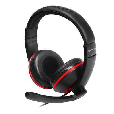 PS4 Gioteck, XH-100 Wired Stereo Headset (Black / Red) (PC / MAC / / Xbox One)