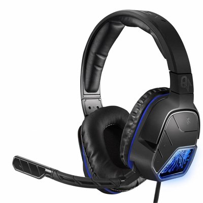 PS4 Afterglow - LVL 5 Plus - Wired Stereo Headset (Quadboost) (Black)