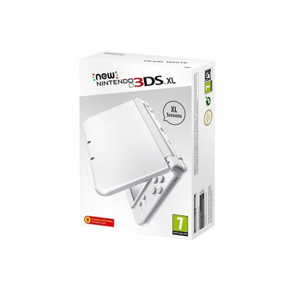 3DS New Nintendo XL, Console (Pearl White)