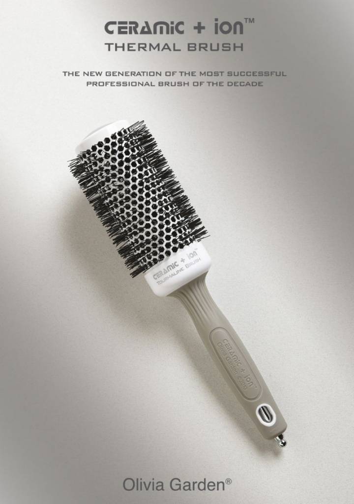 Olivia Garden Ceramic Ion Brush Kappers & Co hairdressing products