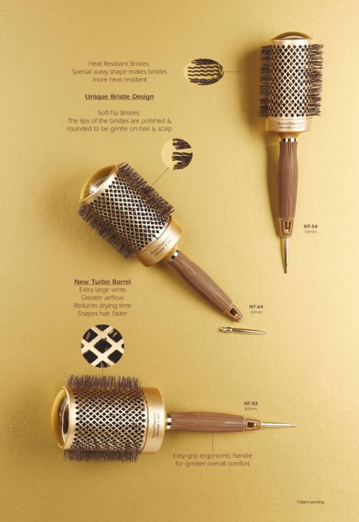 Olivia Garden Nano Thermic Ceramic + Ion Brush - Kappers & Co ...
