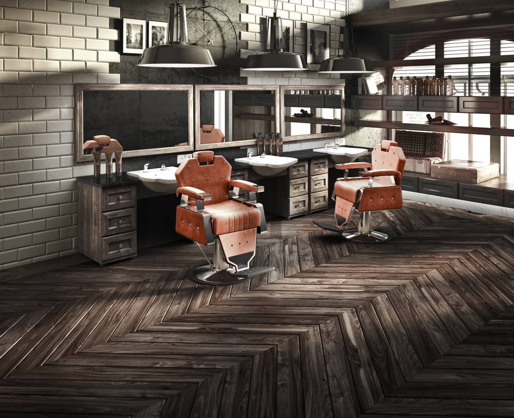 Panda Men's hair salon Barber set Royalo men's barber chair, men's