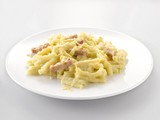 Macaroni witloof,kaas en ham