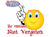 Dag promotie van Maandag tot Zondag