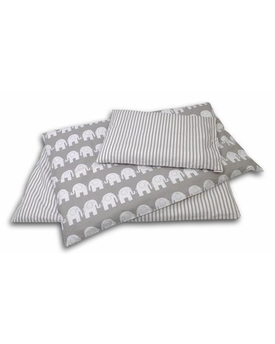 Hobea Dekbed hoes/kussensloop olifant