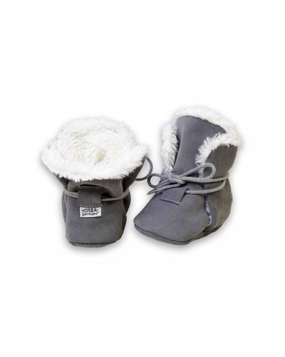 Hobea Hobea winterslofjes grijs