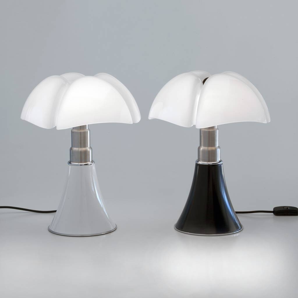 Martinelli luce, led tafellamp mini pipistrello, bruin. duurk Ontworpen kamers in bruine