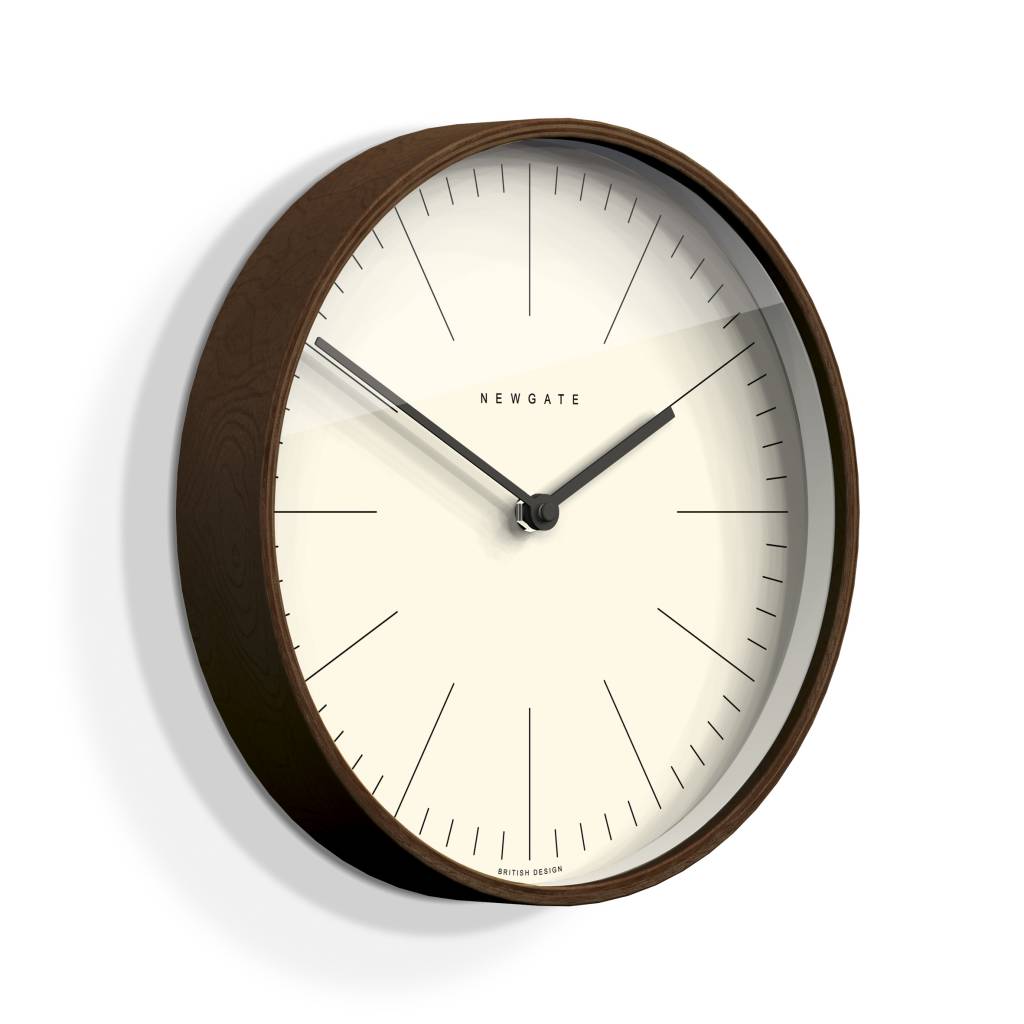 Newgate, putney wall clock, zwart. duurk