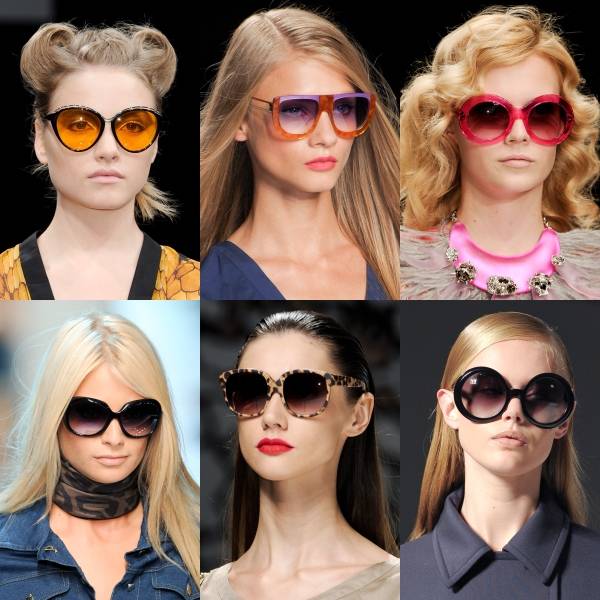 Een gekleurde zonnebril dragen - het beste zomeraccessoire