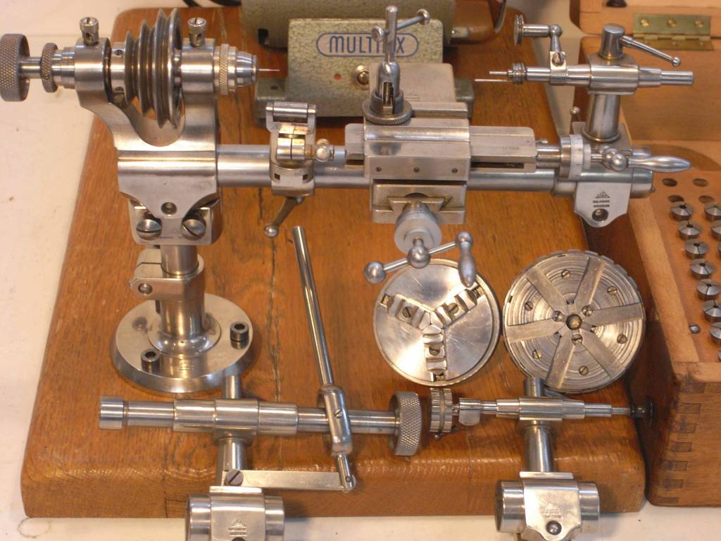 Star (Swiss) 8mm watchmaker lathe in original box Niels Machines