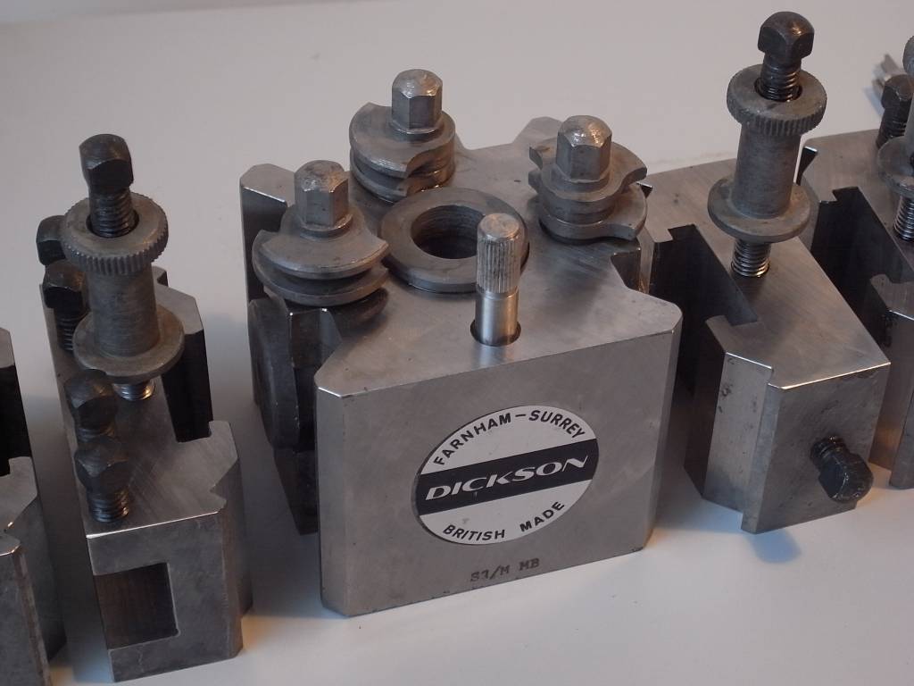 Dickson Quick Change Tool posts Set Niels Machines