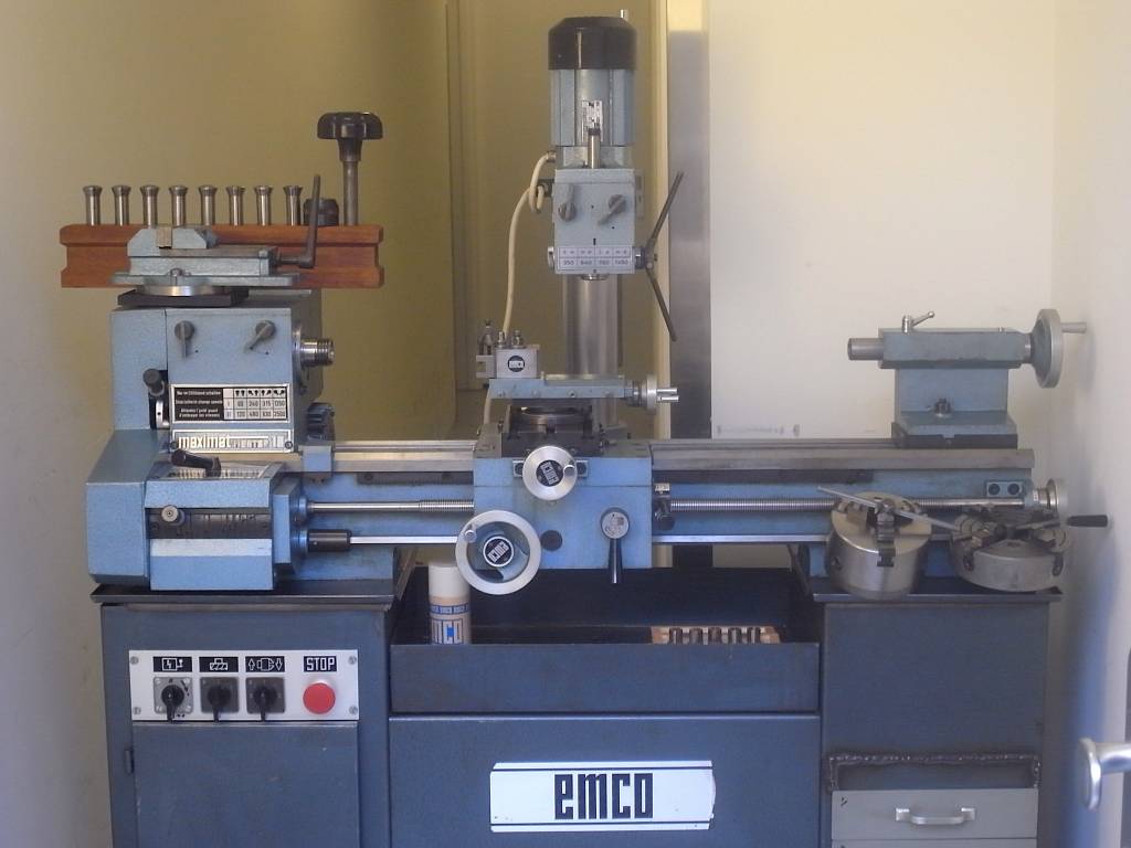 Emco Maximat Mentor 10 Lathe + Milling Attachment Niels Machines