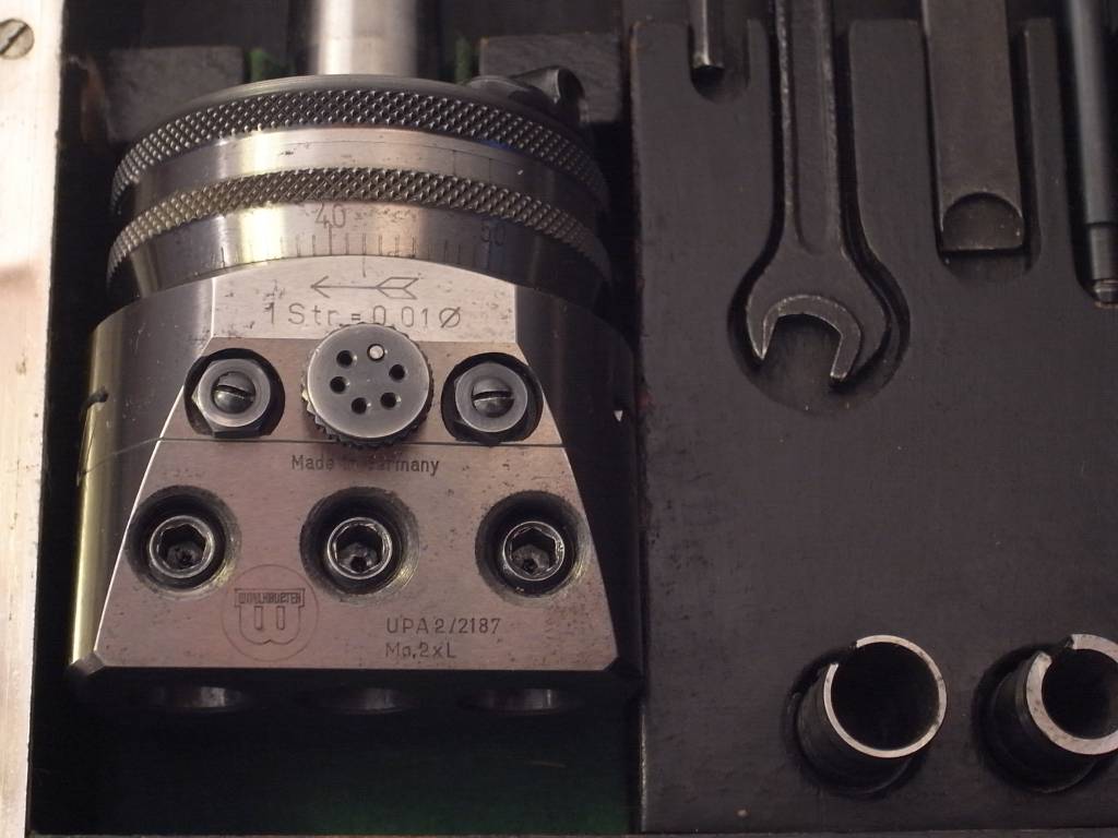 Wohlhaupter UPA2 Automatic Boring/Facing Head with 2 Morse Taper shank