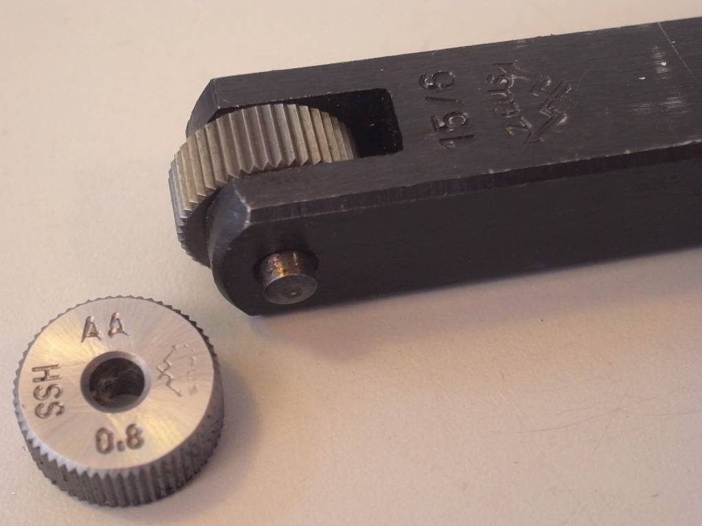 Zeus Knurl Forming Tool Set Niels machines