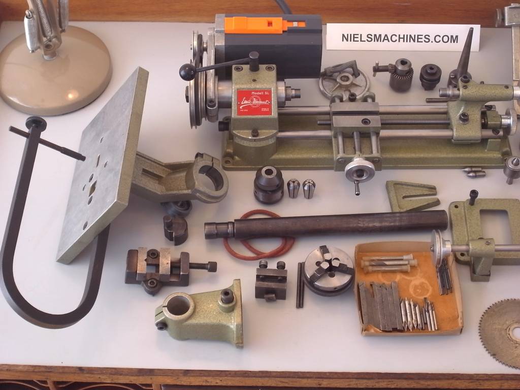 Sold Emco Unimat SL Lathe with Accessories Niels Machines