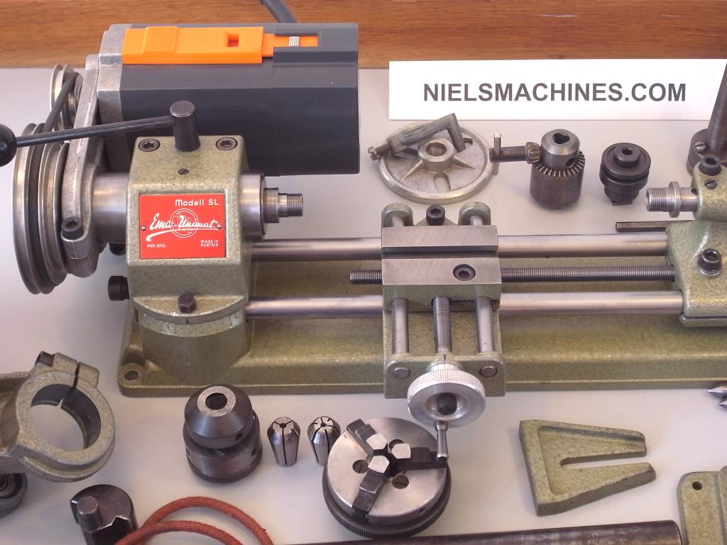 Sold: Emco Unimat SL Lathe with Accessories - Niels Machines
