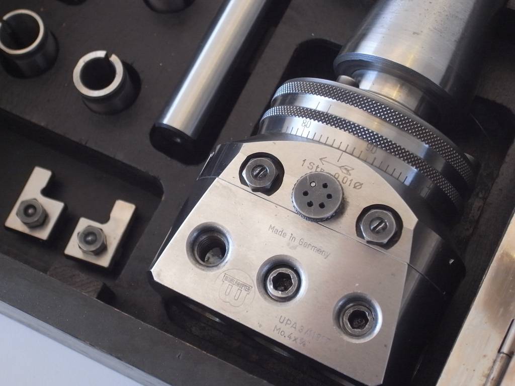 Wohlhaupter UPA3 Automatic Boring/Facing Head with iso 40 Niels Machines