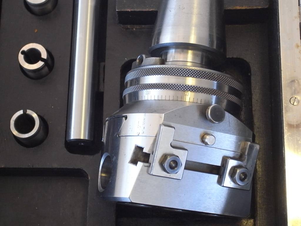 Wohlhaupter UPA3 Automatic Boring/Facing Head with iso 40 Niels Machines