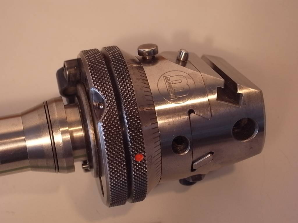 Sold Wohlhaupter UPA1 Automatic Boring/Facing Head with Schaublin W20