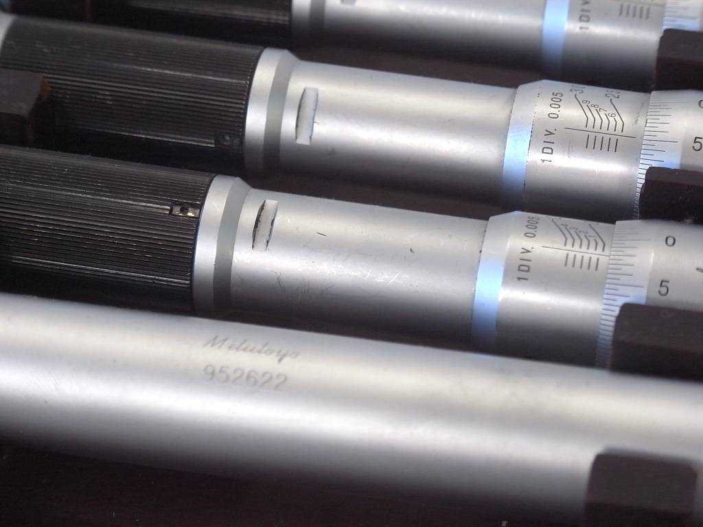 Mitutoyo Internal Bore Gauge Set (20 to 50mm) With Setting Rings