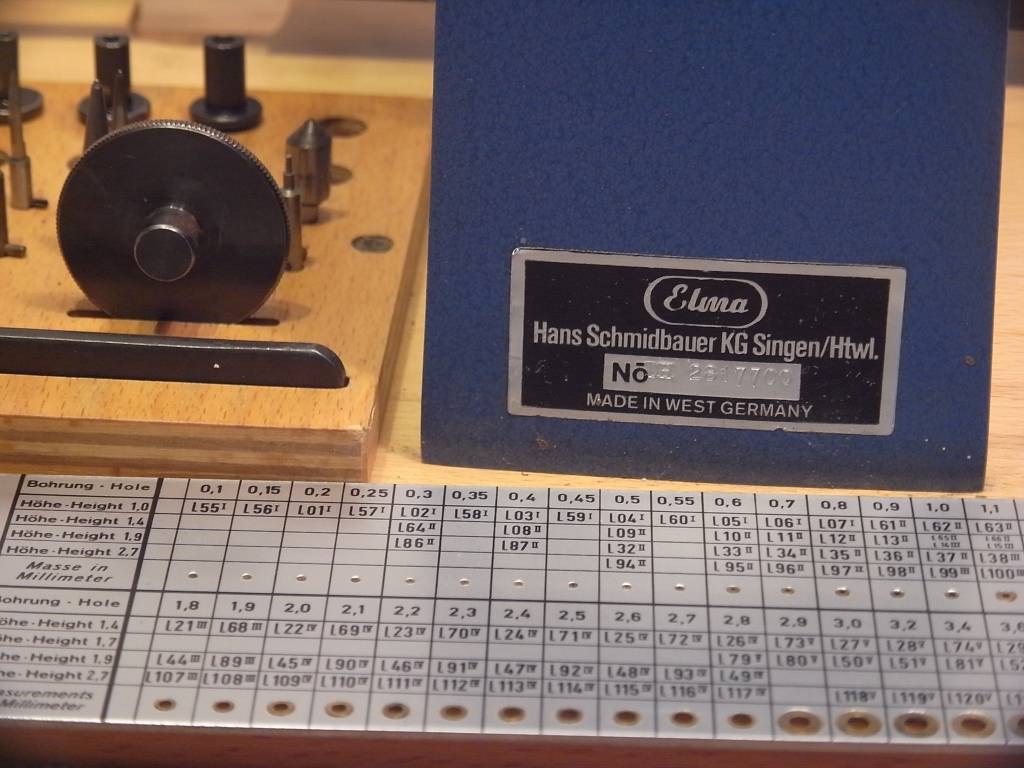 Sold Elma KWM Clock Bushing Tool Niels Machines