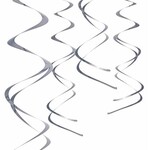 Spiralen zilverkleurig Spiralen zilverkleurig