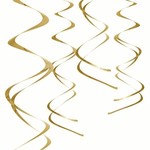 Spiralen goudkleurig Spiralen goudkleurig