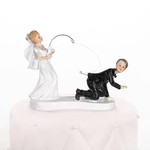 Taarttopper man aan de haak Taarttopper man aan de haak