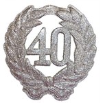 Huldebord 40 jaar getrouwd Huldebord 40 jaar getrouwd