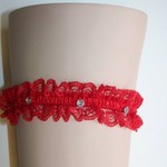 Kousenband rood Kousenband rood