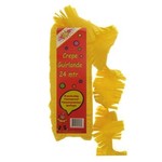 Crepe guirlande 24 m geel Crepe guirlande 24 m geel
