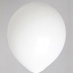 Ballon pastel wit 25 stuks Ballon pastel wit 25 stuks