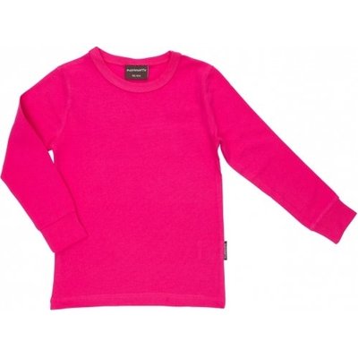 Maxomorra Shirt Cerise ls