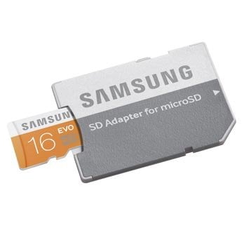 Genuine SAMSUNG Micro SD Card EVO Class UHS-16GB