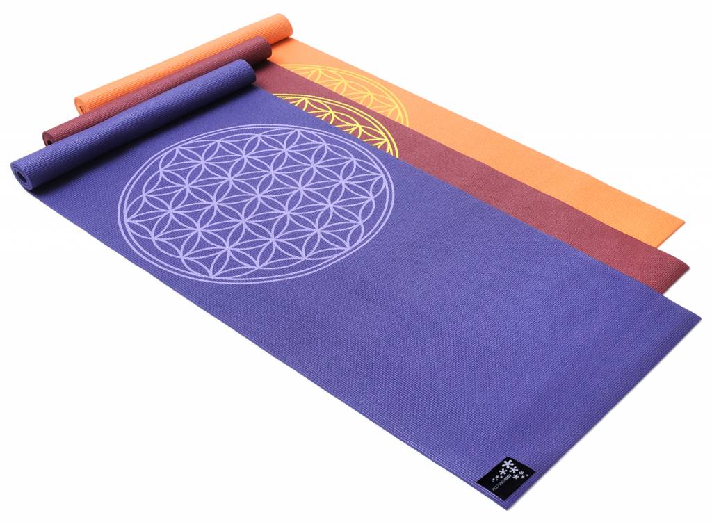 Yoga Mat Flower of Life voor bijzondere Yogi's