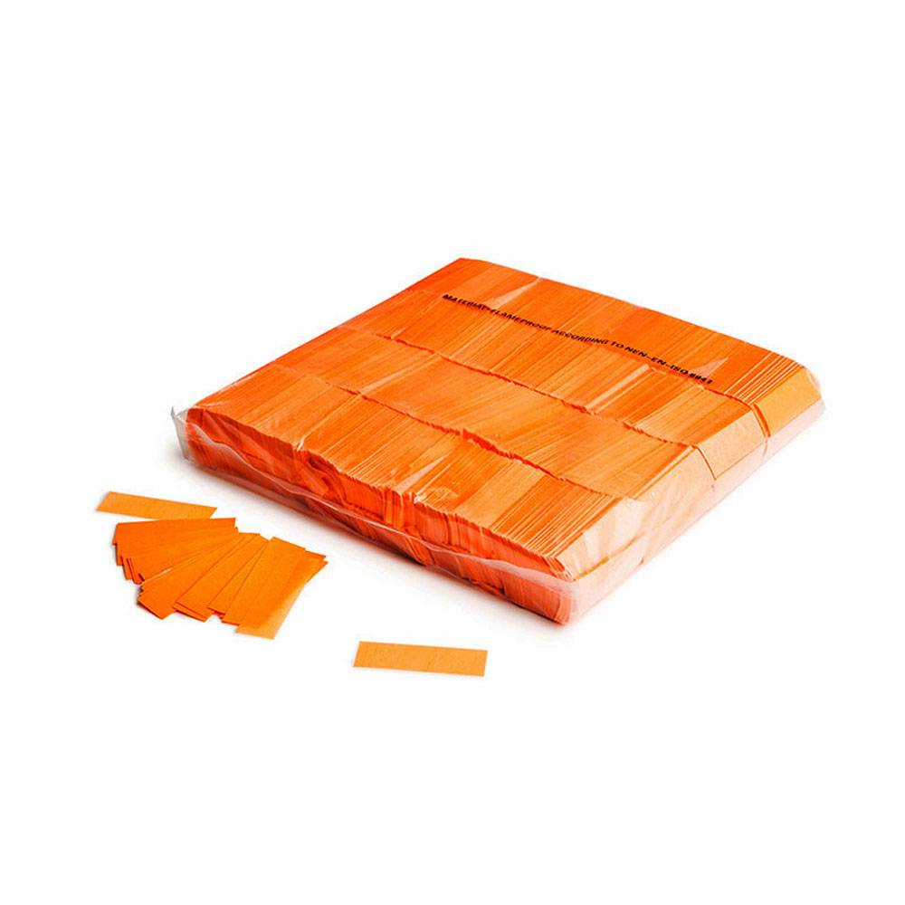 Image of MagicFX Slowfall UV confetti 55x17mm Fluo oranje